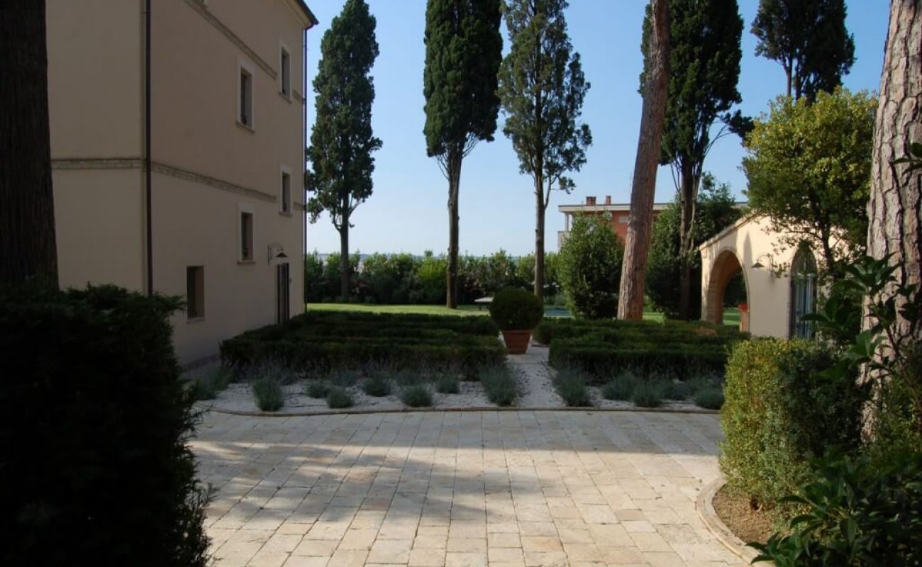 progettare un giardino romantico