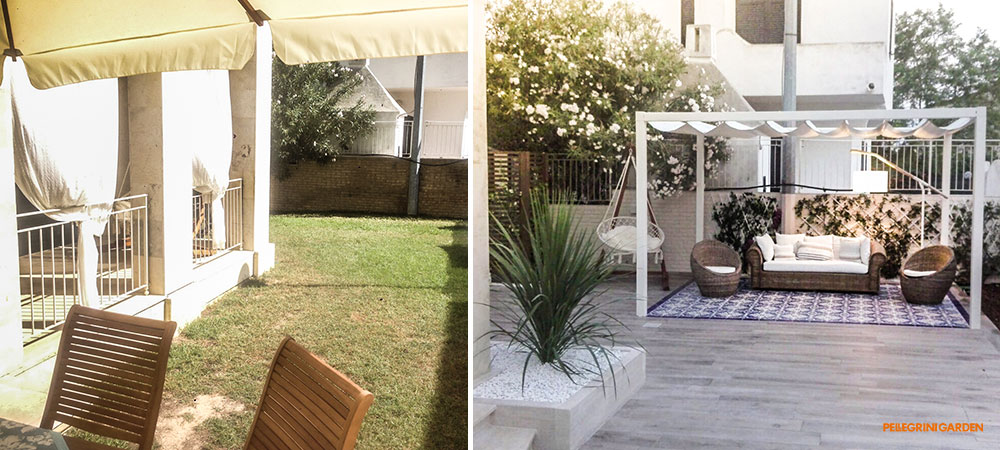 Come realizzare un giardino - zona relax