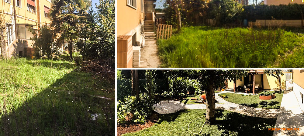 come realizzare un giardino - trasformazione degli spazi