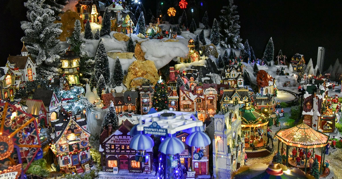 Crea La Tua Foto Di Natale.Villaggio Di Natale Lemax Come Costruire Un Presepe Animato