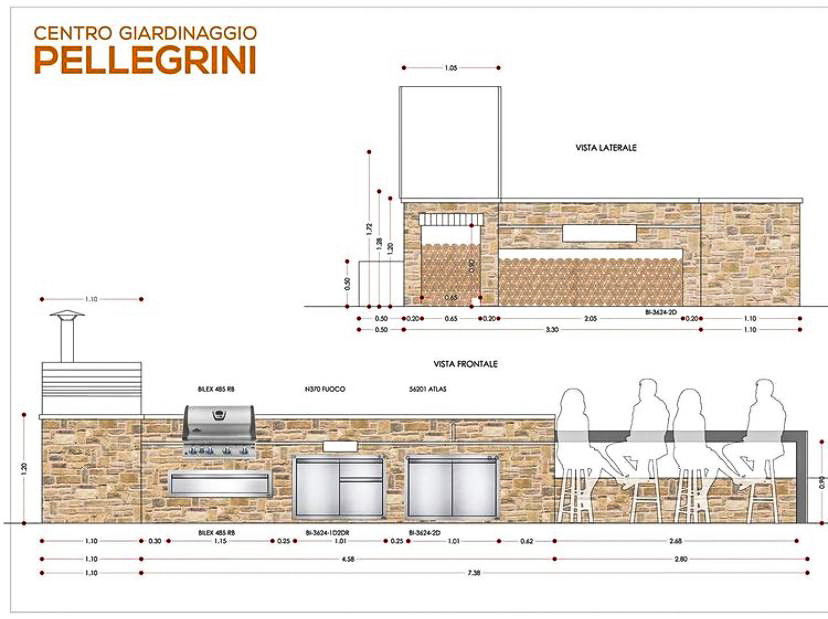 cucina-da-esterno-Centro-Giardinaggio-Pellegrini-progetto